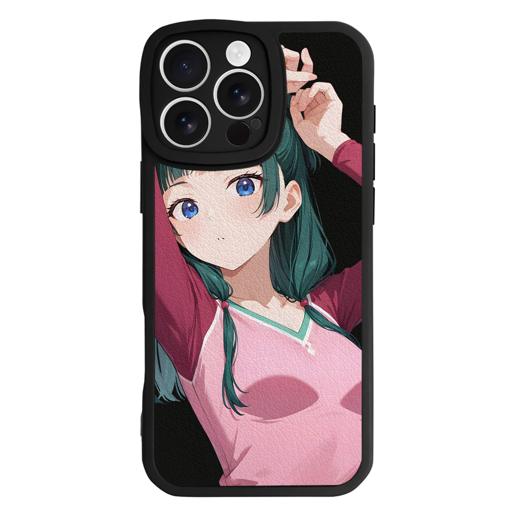 （画像用） 薬屋のひとりごと The Apothecary Diaries 【iPhone 16シリーズ対応】シリコンスマホケース（レザー調） 材質：シリコン